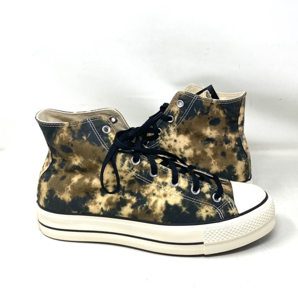 Converse Ctas Lift Platform Men High Sneakers Canvas Acid Washed Custom 171974C - Picture 6 of 11